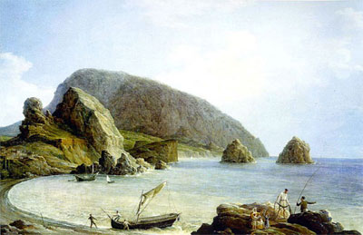 N. G. Chernetsov - View on Ayu-Dag from the Sea 1836 y.jpg